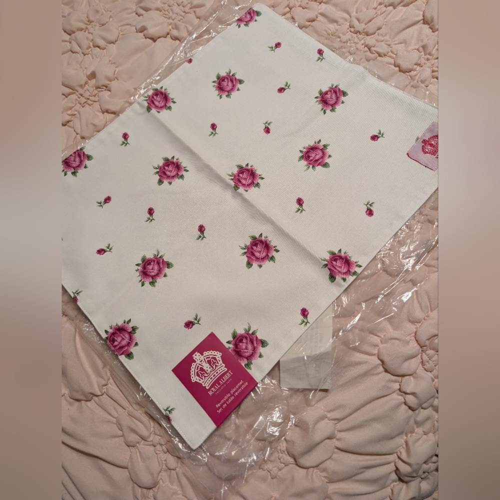 Royal Albert New Country Roses Placemats- Set of 4 Rare